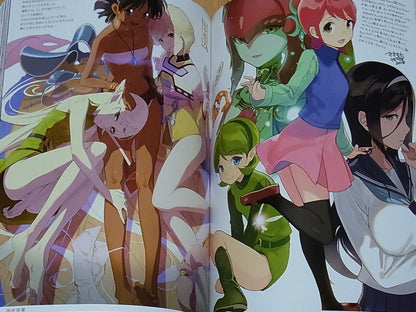 HEISEI DOUJIN MONOGATARI HEISEI TRIBUTE Japanese Characters Fan Art Book & Case 