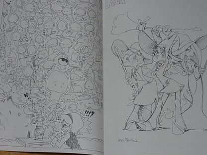 TRIGGER Little Witch Academia CREATOR'S SKETCH BOOK 