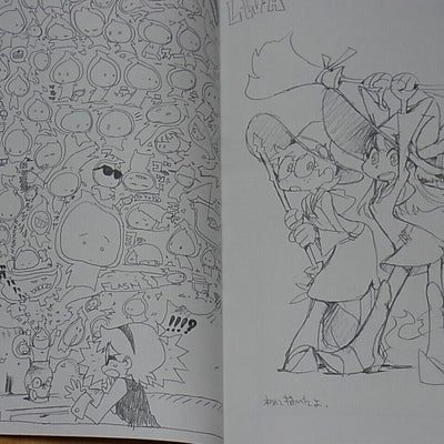 TRIGGER Little Witch Academia CREATOR'S SKETCH BOOK 