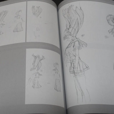 Masakatsu Sasaki Animation Key Frame Art Work Book 7 - Saki - 212page 