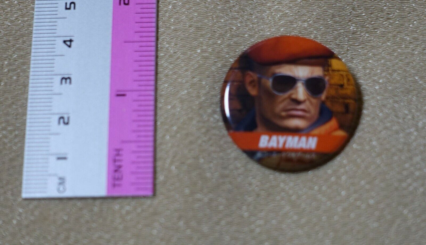 Dead Or Alive DOA 6 Privilege Steel Badge BAYMAN 