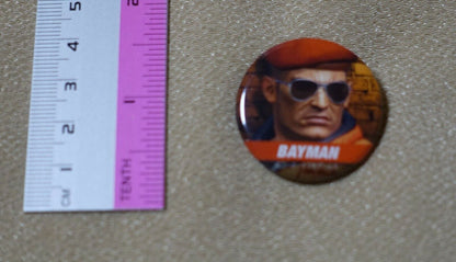 Dead Or Alive DOA 6 Privilege Steel Badge BAYMAN 