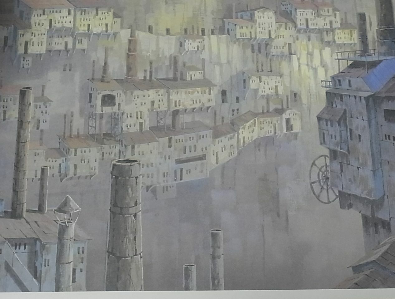 STUDIO GHIBLI LAPUTA Castle in the Sky Animation Cel & Art Sheet Set 