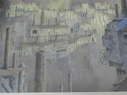 STUDIO GHIBLI LAPUTA Castle in the Sky Animation Cel & Art Sheet Set 