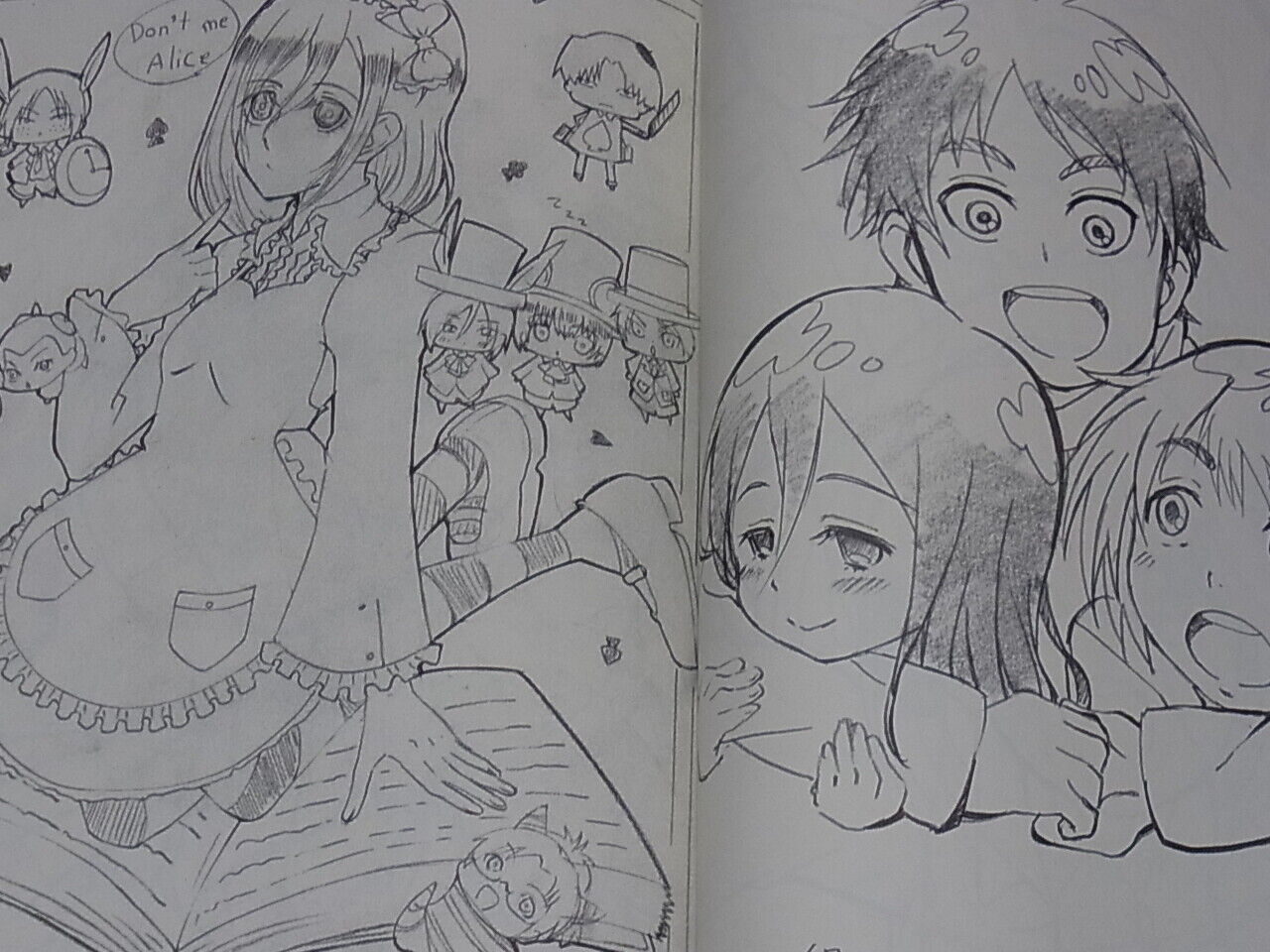 wanco Attack on Titan Shingeki no Kyojin Fan Art Book Wanpakko vol.2 
