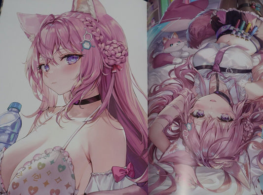 Sashiminekoya Momoko hololive Hakui Koyori Designer's Art Book & Goods Set C101 