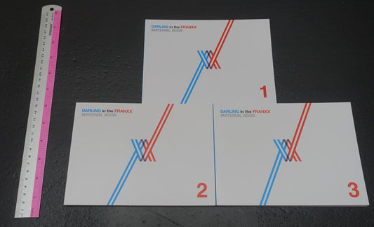 Darling in the Franxx Setting Art Book vol.01-03 Set 