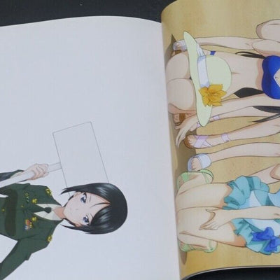 GIRLS und PANZER Characters Official Art Works Sensha-do Shoujo Syashin Syuu 2 
