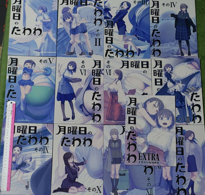 Kiseki Himura Nyuugyou Art & Comic Getsuyoubi no Tawawa on Monday 13 books 