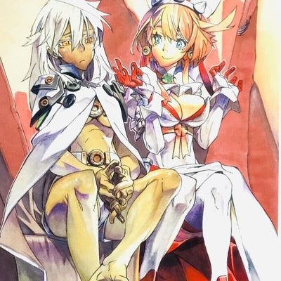 Guilty Gear Xrd SIGN B2 Size Tapestry Wall Scroll Ramlethal & Elphelt 