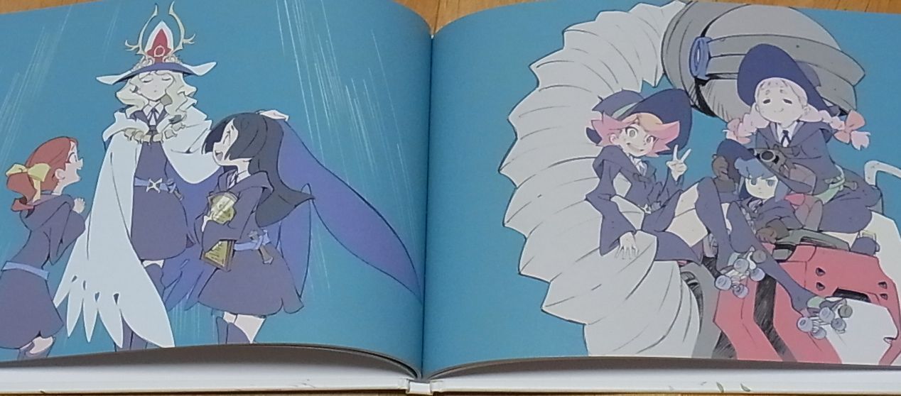 TRIGGER Little Witch Academia Color Art Book recess Yusuke Yoshigaki 