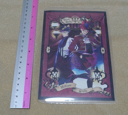 Black Butler Grell & William Art Post Card 