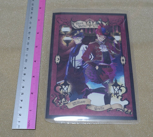 Black Butler Grell & William Art Post Card 