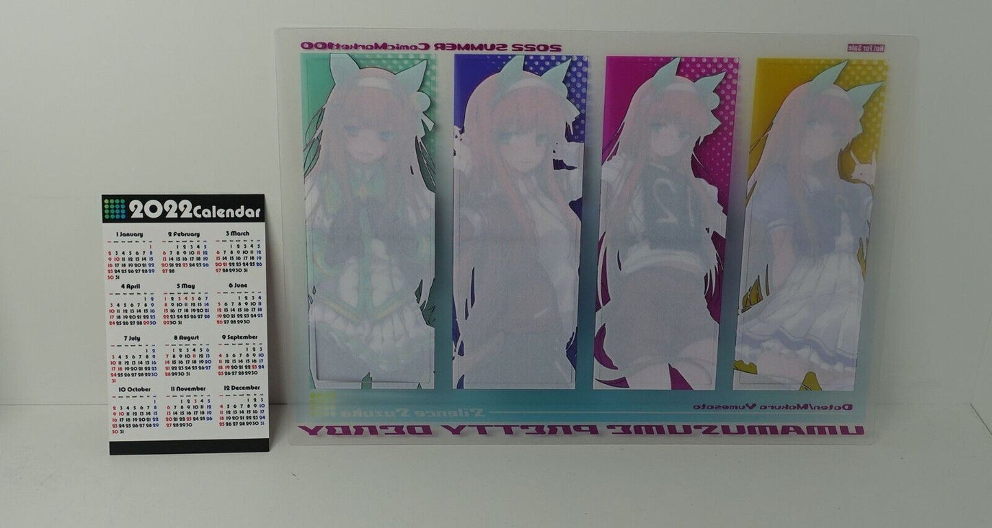 Daten Uma Musume Fan Art Card & PVC Bookmark 