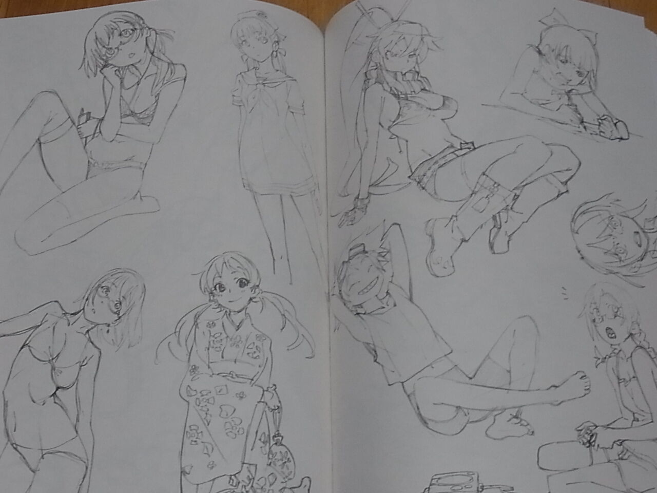 atmosphere leading animation Illustrator's art Book ATOMOSPHERE'S SKETCHBOOK 3 