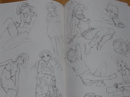 atmosphere leading animation Illustrator's art Book ATOMOSPHERE'S SKETCHBOOK 3 