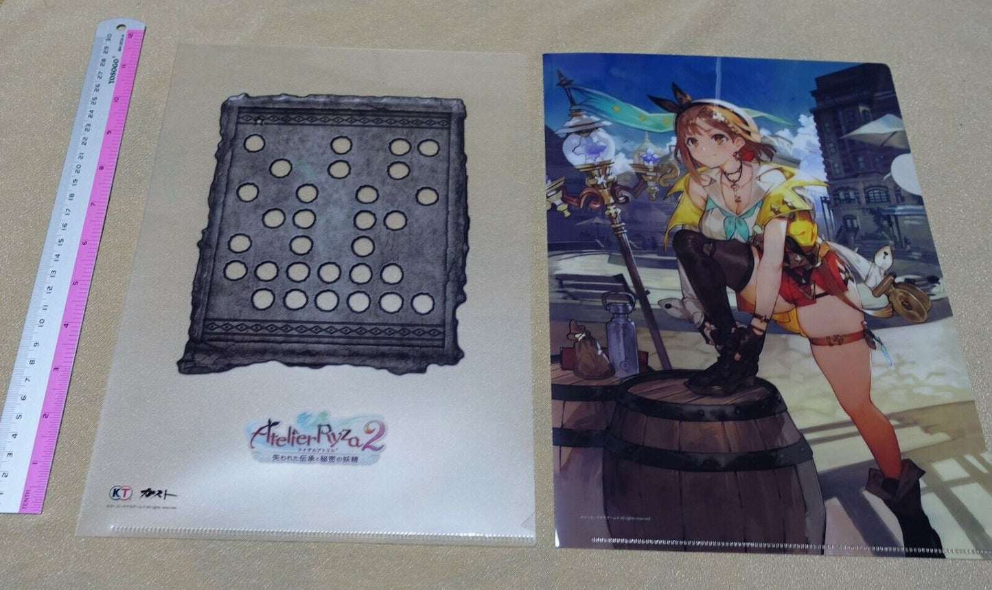 Atelier Ryza 2 Ryza2 A4 Size PVC Art Sheet Set REISALIN 