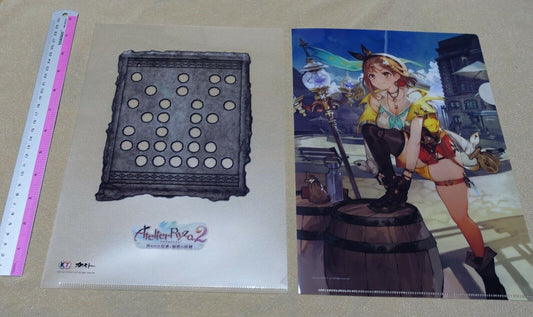 Atelier Ryza 2 Ryza2 A4 Size PVC Art Sheet Set REISALIN 