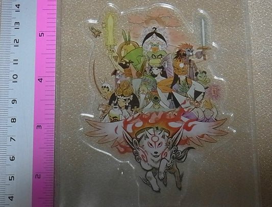Okami Zekkei Edition Acrylic Stand Figure Capcom Bar Exclusive 