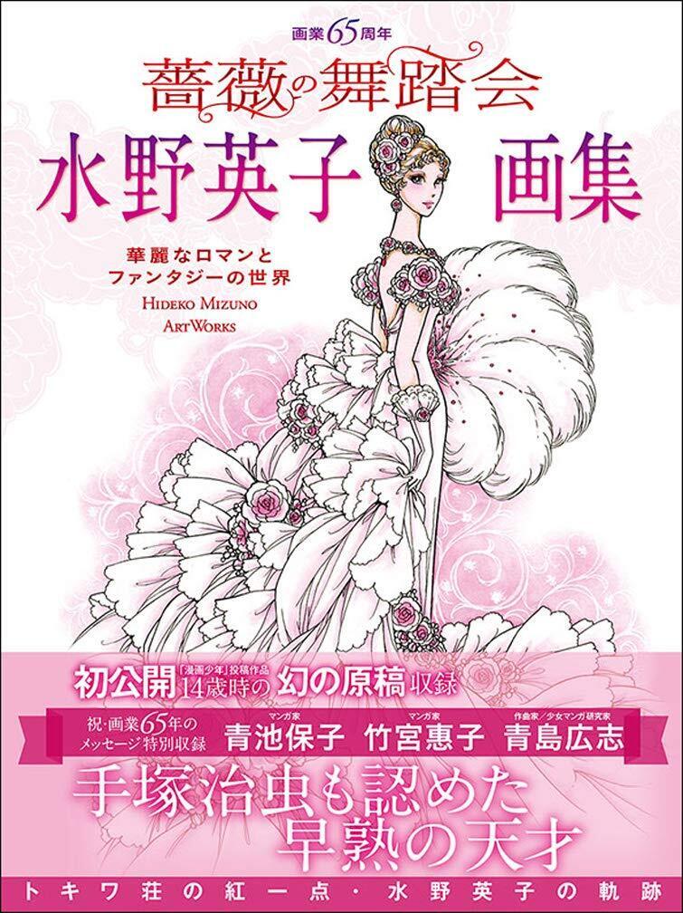 Gagyou 65th Hideko Mizuno Illustration Art Work Book Bara no Butokai 