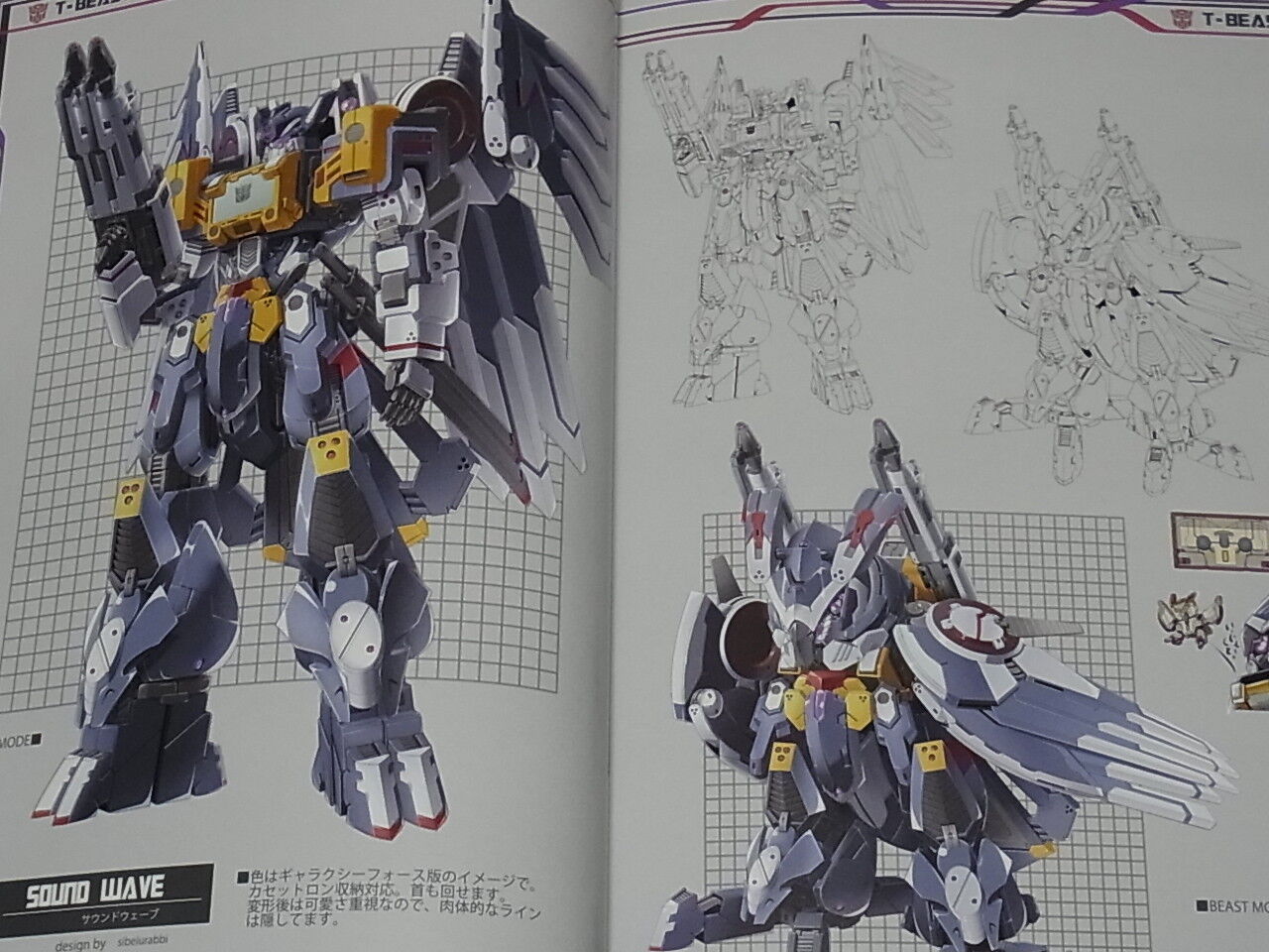 Kuramochi Zukan Transformers Fan Art Book T-BEAST 