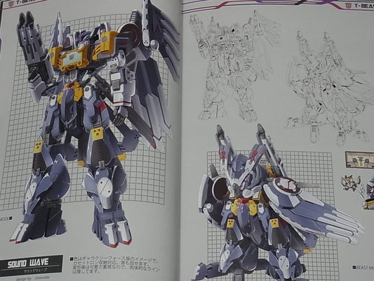Kuramochi Zukan Transformers Fan Art Book T-BEAST 
