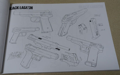 Black Lagoon Animation Setting Art Collection Book 