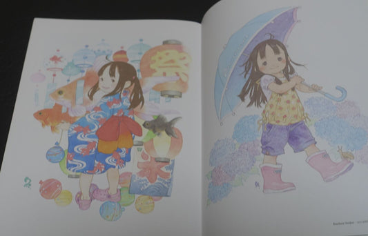Kunihiko Tanaka Art Work Book Chitose Ashioto & Art Sheet 