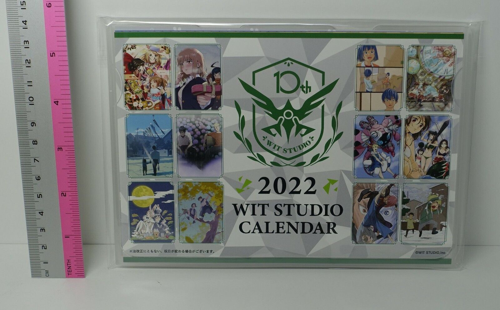 Animation Studio WIT STUDIO STAFF ART DESK CALENDAR 2022 