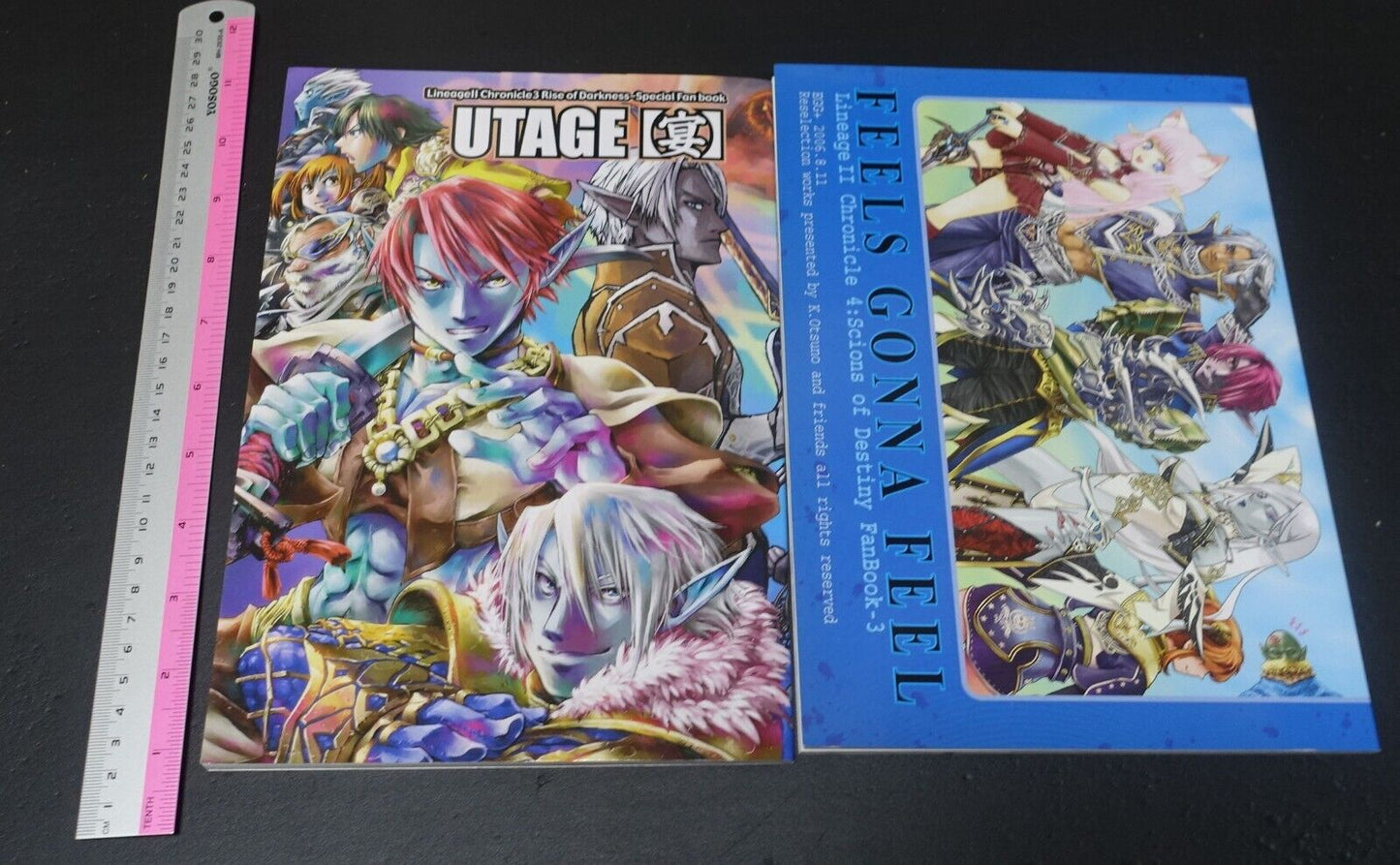 EGG plus Lineage 2 Fan Made Comic UTAGE & FEELS GONNA FEEL 