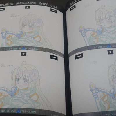 Aine Kou Kaguraya Hololive Mushoku Tensei Animation Art Work Book 2022 