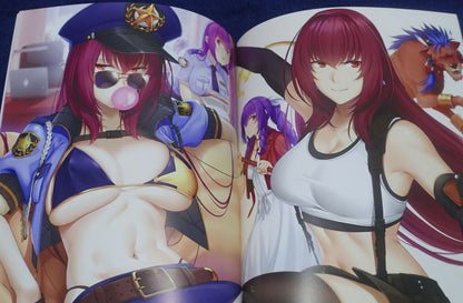 Okita Kun Fate Grand Order FGO SCATHACH Fan Art Book & Sticker Set C101 