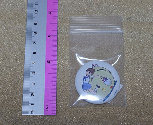 SUSHIO Exhibition Event Item Steel Badge Kill la Kill Mako Mankanshoku A 