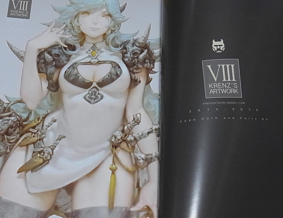 KRENZ COLOR ART BOOK KRENZ'S ARTWORK 8 114page 