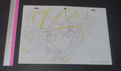 SYMPHOGEAR XV Reproduction Key Frame Art Sheet C 