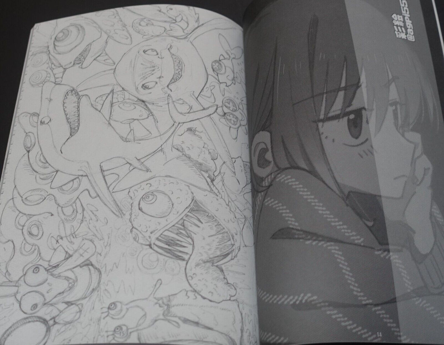 Sushio etc Animation Illustrator's Rough Art Works KOHT 