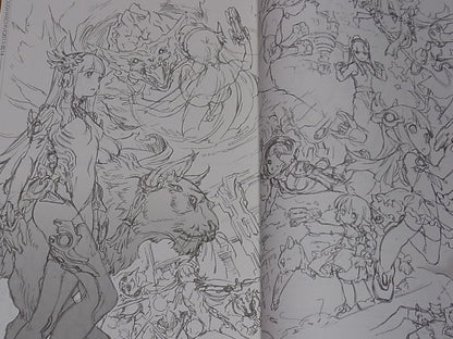 Kunihiko Tanaka Rough Art Book Rough ARCHIVE 2011-2014 98page 