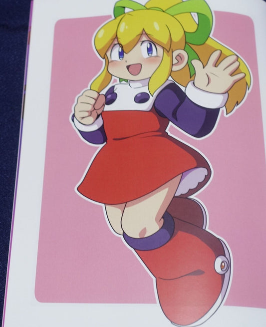 Gin no Satetsu Mega Man Rock Man Fan Art Book ROCK & ROLL C101 