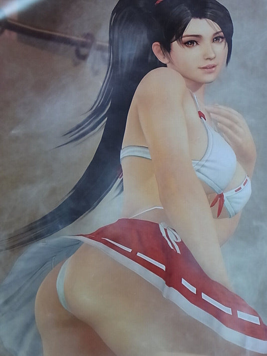Dead Or Alive Xtreme 3 B2 BIG SIZE Bath Room POSTER Momiji Xtreme3 