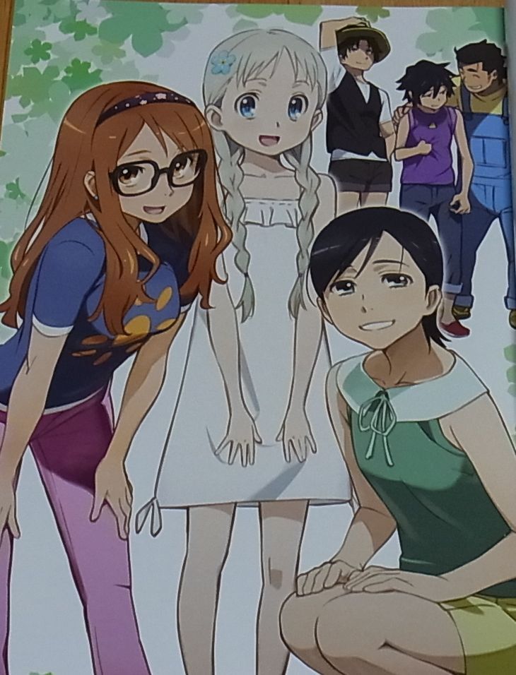 MASAYOSHI TANAKA Movie Ano Hi Kaita Shuseisyu Ano Hana Material Art 298page 