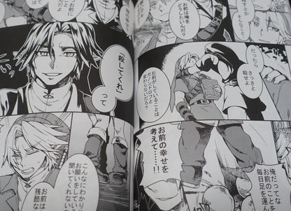 Soaraya Legend of Zelda Link & Dark Link Fan Made Comic Mitsu Mitsu 