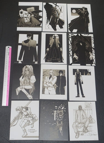 HELLSING Art Card 13 pieces set The artwork of KOUTA HIRANO from original comic 