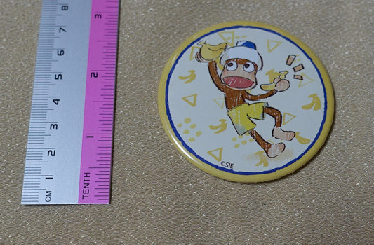 Ape Escape Sarugetchu Steel Badge Banana 