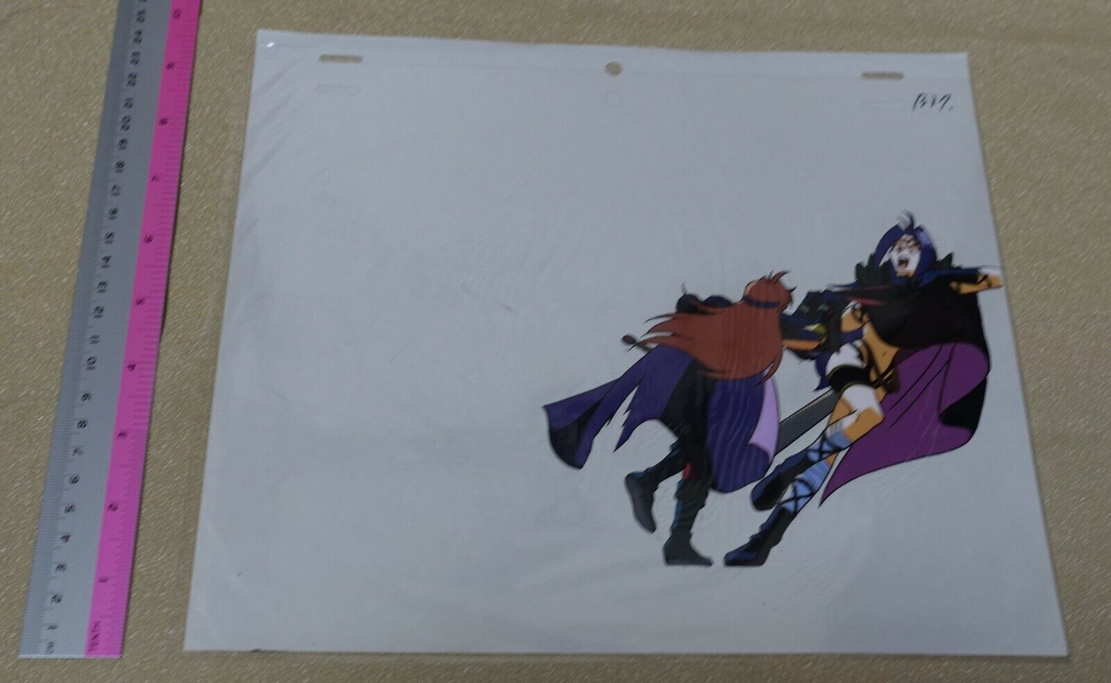 Cel & Raw Key Frame Art The Slayers Rina & Naga B37 Japanese Animation 