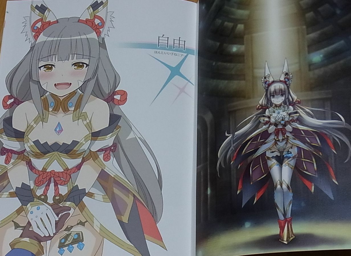 Sansyoku Dango Xenoblade2 Color Fan Art Book JUMP! C95 
