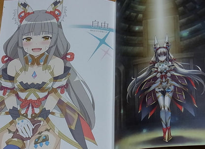 Sansyoku Dango Xenoblade2 Color Fan Art Book JUMP! C95 