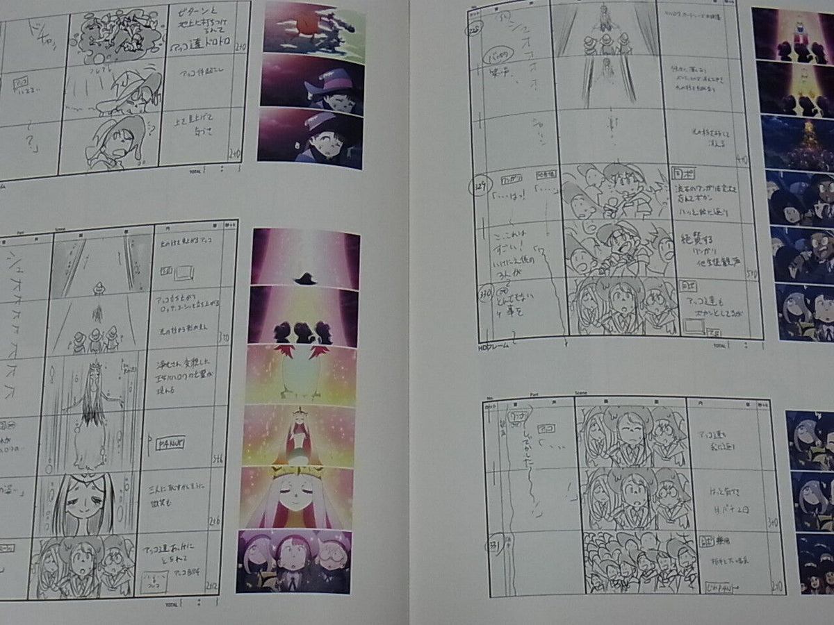 Little Witch Academia Story Board Art Book Vol.5 Epi13-15 
