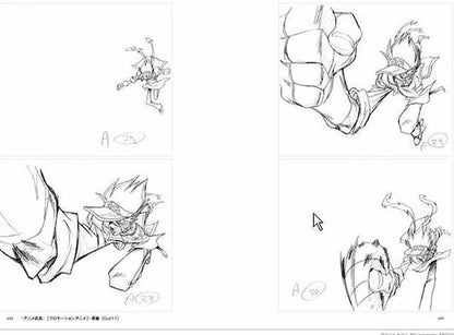 3-7 days Hiroyuki Imaishi Animation Key Frame & Story Board Art Collection Book 