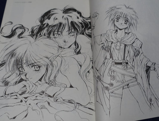 Hiroyuki Hataike Illustration Art Work Book Shadow Gallery2 Outlaw Star etc 