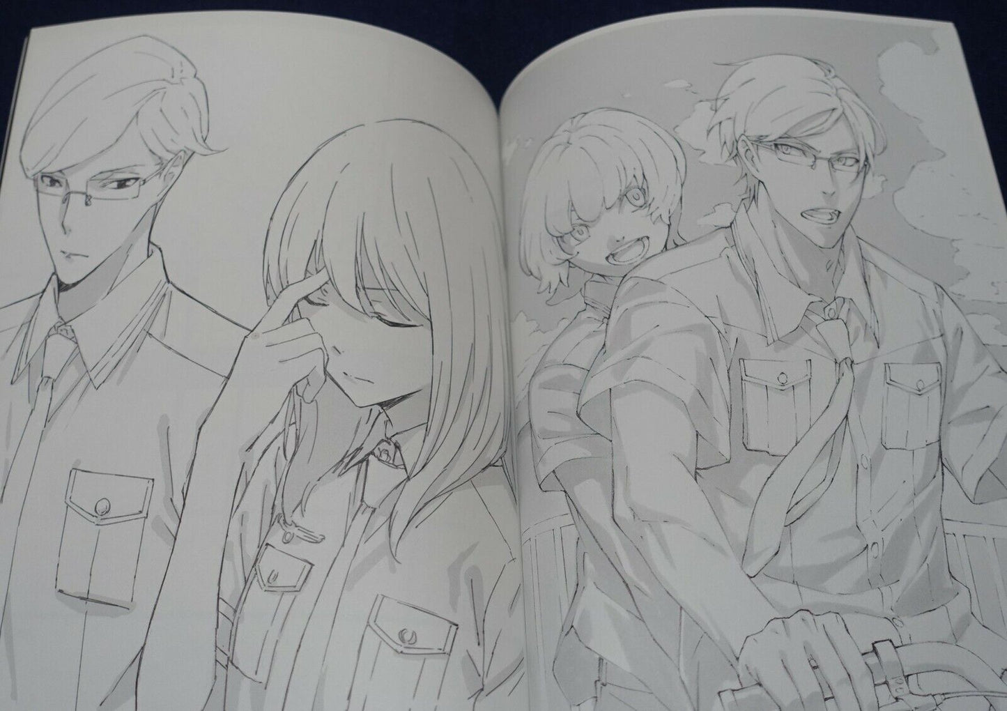 Kouji Haneda Scared Rider Xechs Art Director's Illustration & Key Frame Art Book 